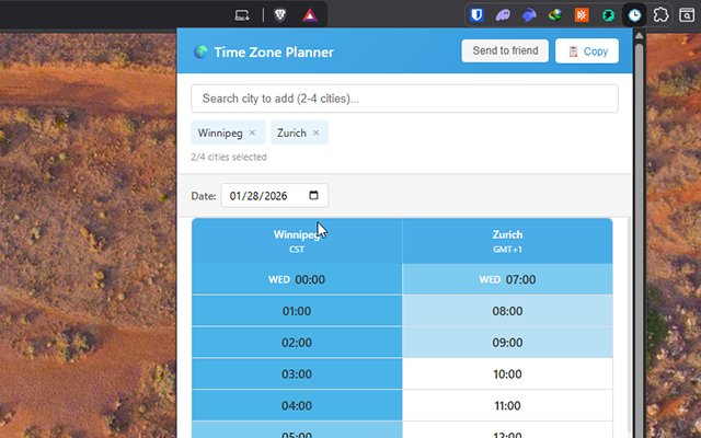 MeetClock - Compare times
